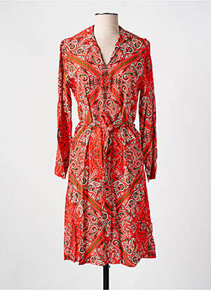 Rochie midi roșu LA FEE MARABOUTEE femeie