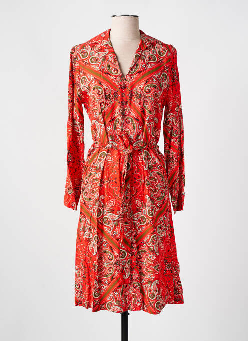 Rochie midi roșu LA FEE MARABOUTEE femeie