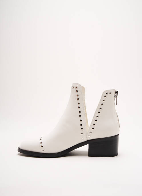 Botine/Ghete alb STEVE MADDEN femeie