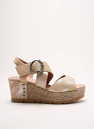 Sandale/Pantofi decupați bej MAM'ZELLE femeie