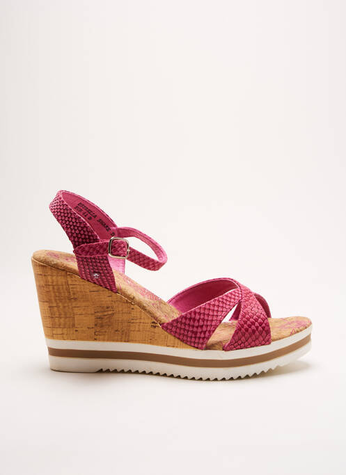 Sandale/Pantofi decupați roz PANAMA JACK femeie