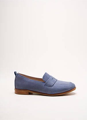 Mocasini vârf rotund toc plat până la 3 cm albastru CLARKS femeie