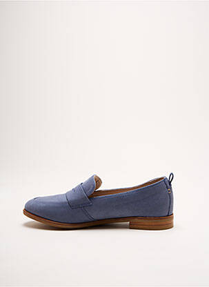 Mocasini vârf rotund toc plat până la 3 cm albastru CLARKS femeie