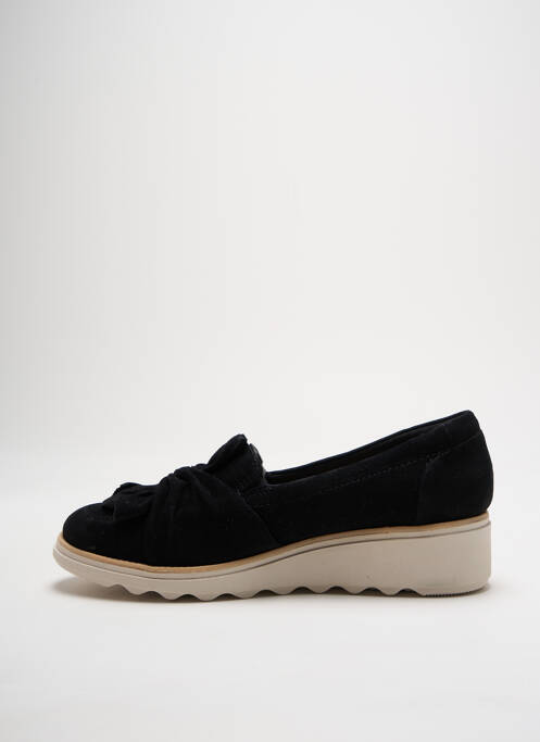 Mocasini negru CLARKS femeie