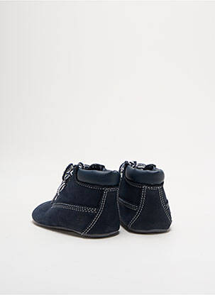 Botine/ghete țesătură satinată vârf rotund albastru TIMBERLAND băiat