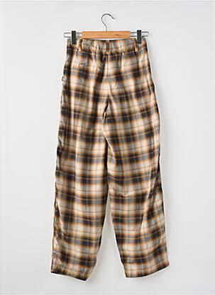 Pantalon drept închidere cu fermoar sub clapetă cu cârlig negru TIMBERLAND femeie