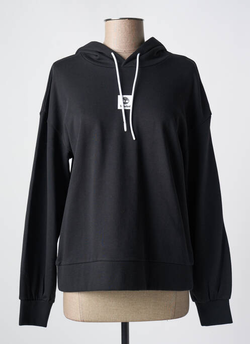 Hanorac cu glugă negru TIMBERLAND femeie