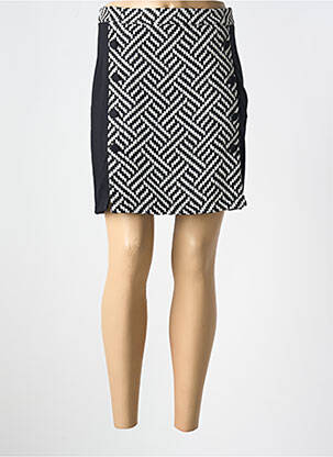 Fustă scurtă negru MALOKA femeie