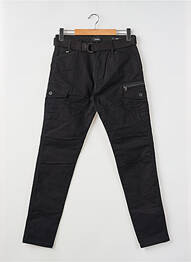 Pantalon cargo croială dreaptă negru KAPORAL homme