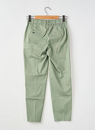Pantalon drept talie elastică verde STREET ONE femeie