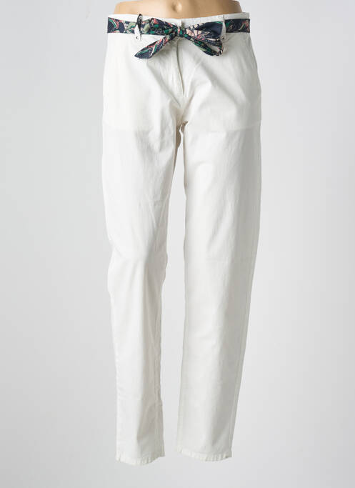 Pantalon drept alb KAPORAL femeie