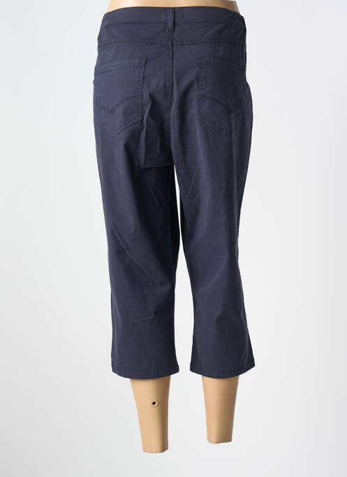 Pantalon trei sferturi albastru TBS femeie