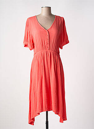 Rochie midi portocaliu KAFFE femeie