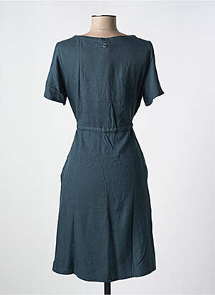 Rochie midi mâneci scurte mâneci scurte verde STREET ONE femeie