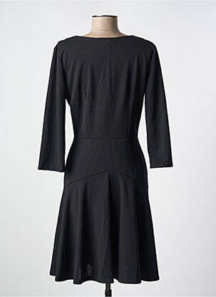 Rochie midi mâneci lungi mâneci lungi negru MORGAN femeie