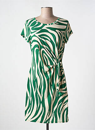 Rochie scurtă verde MORGAN femeie