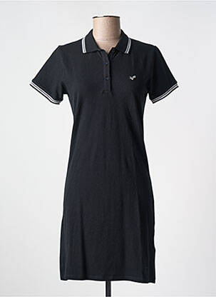 Rochie midi mâneci scurte mâneci scurte negru KAPORAL femeie