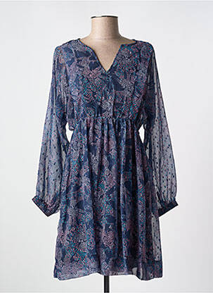 Rochie scurtă mâneci lungi mâneci lungi albastru TIFFOSI femeie