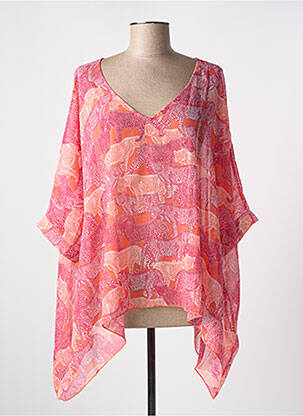 Tunică mâneci lungi roz MOLLY BRACKEN femeie