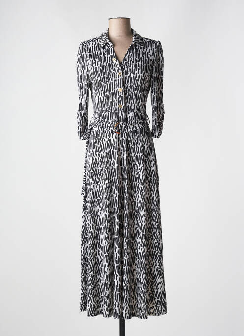 Rochie lungă negru MORGAN femeie