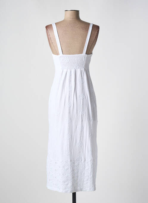 Rochie midi alb DESIGUAL femeie