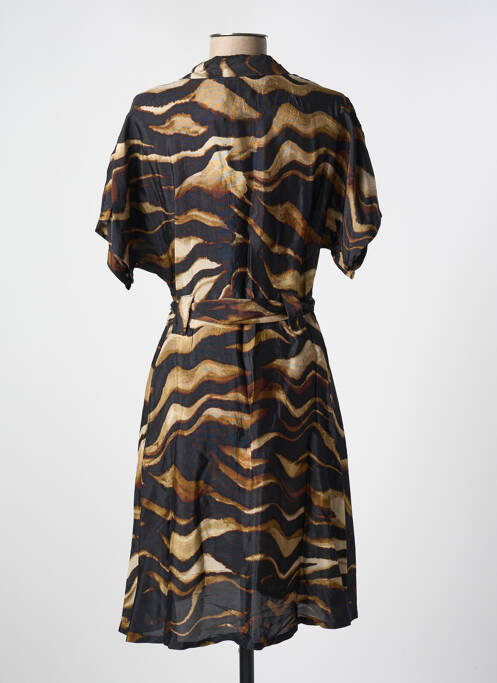 Rochie midi maro KAFFE femeie