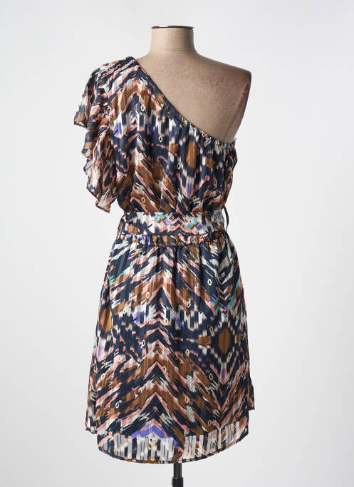 Rochie scurtă maro KAPORAL femeie