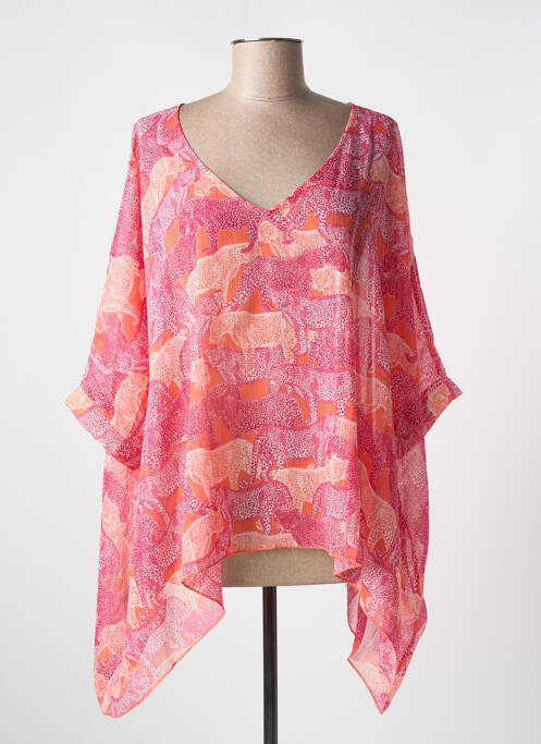 Tunică mâneci lungi roz MOLLY BRACKEN femeie