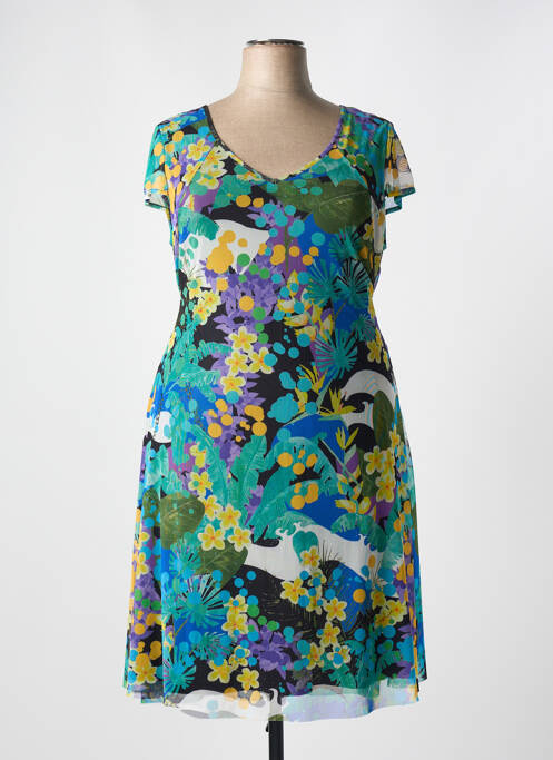 Rochie midi verde MALOKA femeie