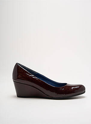 Pantofi cu toc maro PERLATO femeie