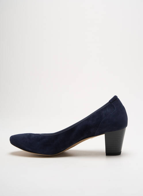 Pantofi cu toc albastru PERLATO femeie