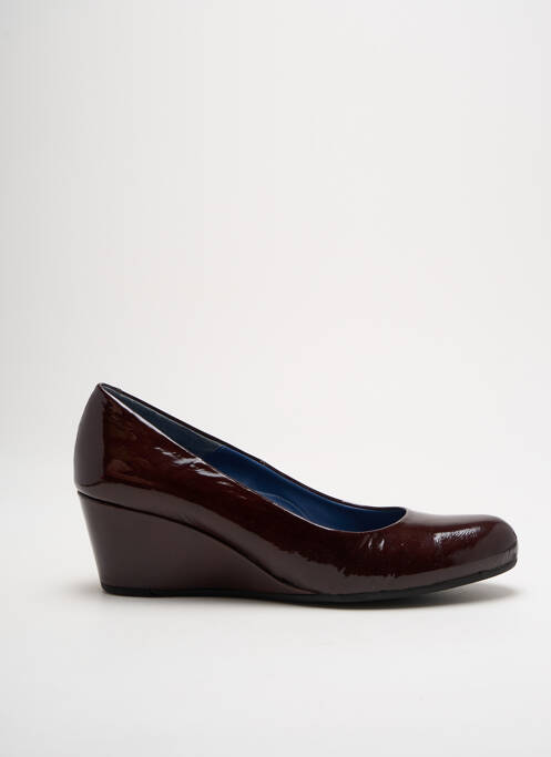 Pantofi cu toc maro PERLATO femeie