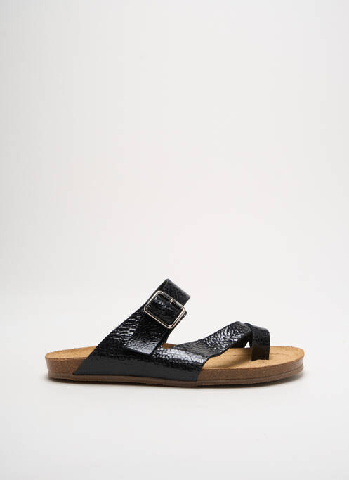 Șlapi negru JORDANA femeie