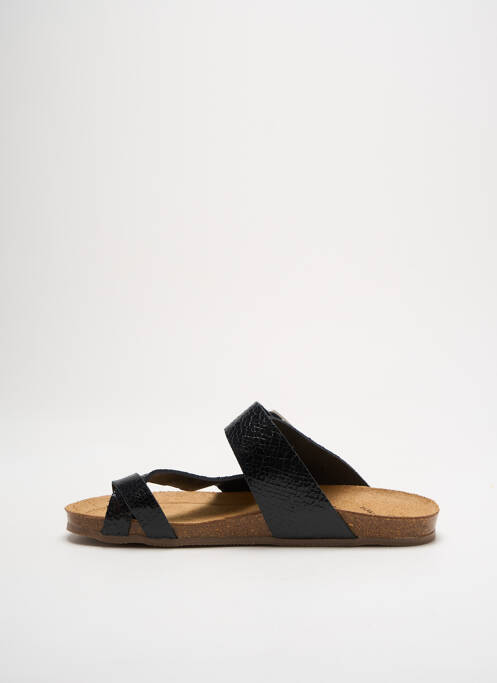 Șlapi negru JORDANA femeie