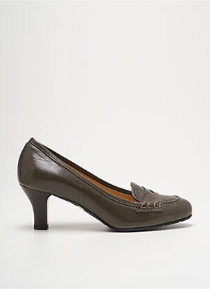 Pantofi cu toc verde JOHN GREY femeie