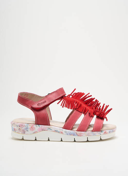 Sandale/Pantofi decupați roșu NICE femeie