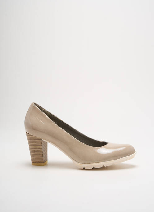 Pantofi cu toc bej DORKING femeie