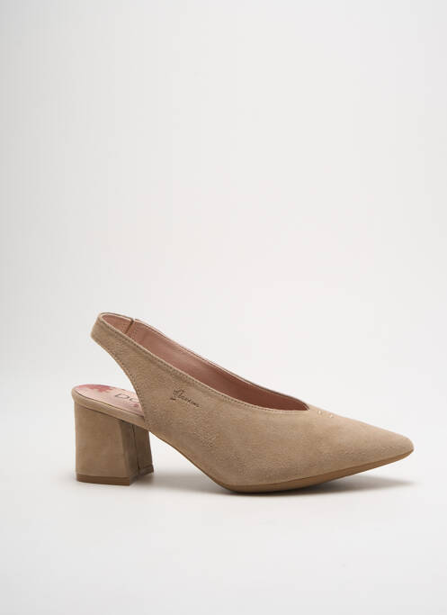 Pantofi cu toc bej DORKING femeie