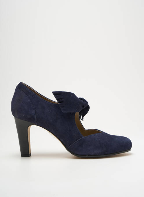 Pantofi cu toc albastru ROSEMETAL femeie