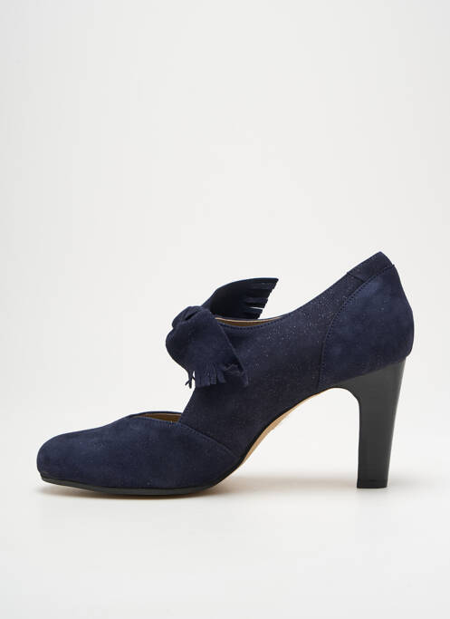 Pantofi cu toc albastru ROSEMETAL femeie