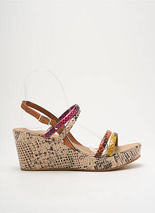 Sandale/Pantofi decupați bej COCO ET ABRICOT femeie