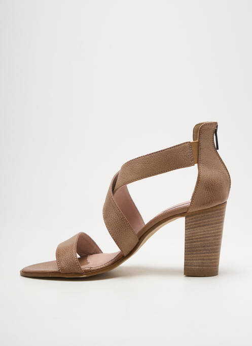 Sandale/Pantofi decupați bej DONNA PIU femeie