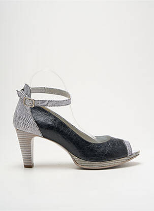 Pantofi cu toc negru UN TOUR EN VILLE femeie