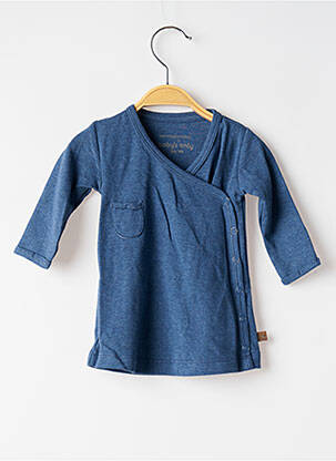 Tricou mâneci lungi mâneci lungi albastru BABY'S ONLY copil