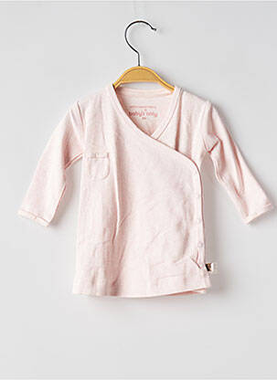 Tricou mâneci lungi mâneci lungi roz BABY'S ONLY copil
