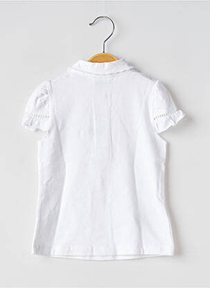 Tricou croială cambrată mâneci scurte alb MAYORAL fată