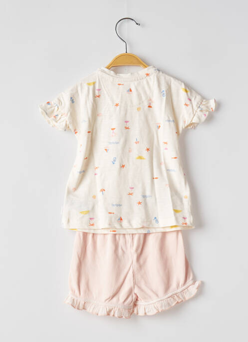 Set șort roz NOPPIES fată