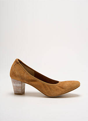 Pantofi cu toc maro PERLATO femeie