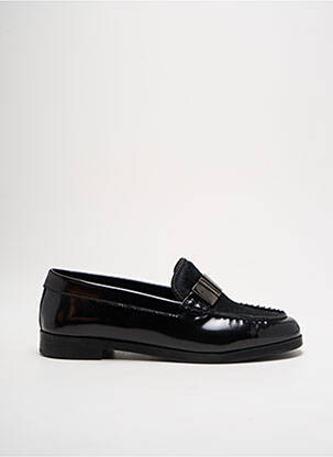 Mocasini material neted toc plat până la 3 cm negru TRIVER FLIGHT femeie