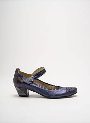 Pantofi cu toc albastru J.METAYER femeie